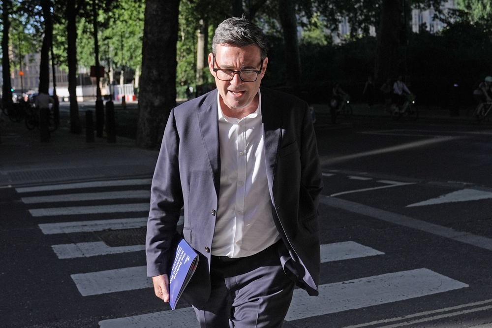 This week’s Nato summit comes less than two weeks before Andy Burnham is expected to take over as prime minister (Stefan Rousseau/PA) (PA Wire)