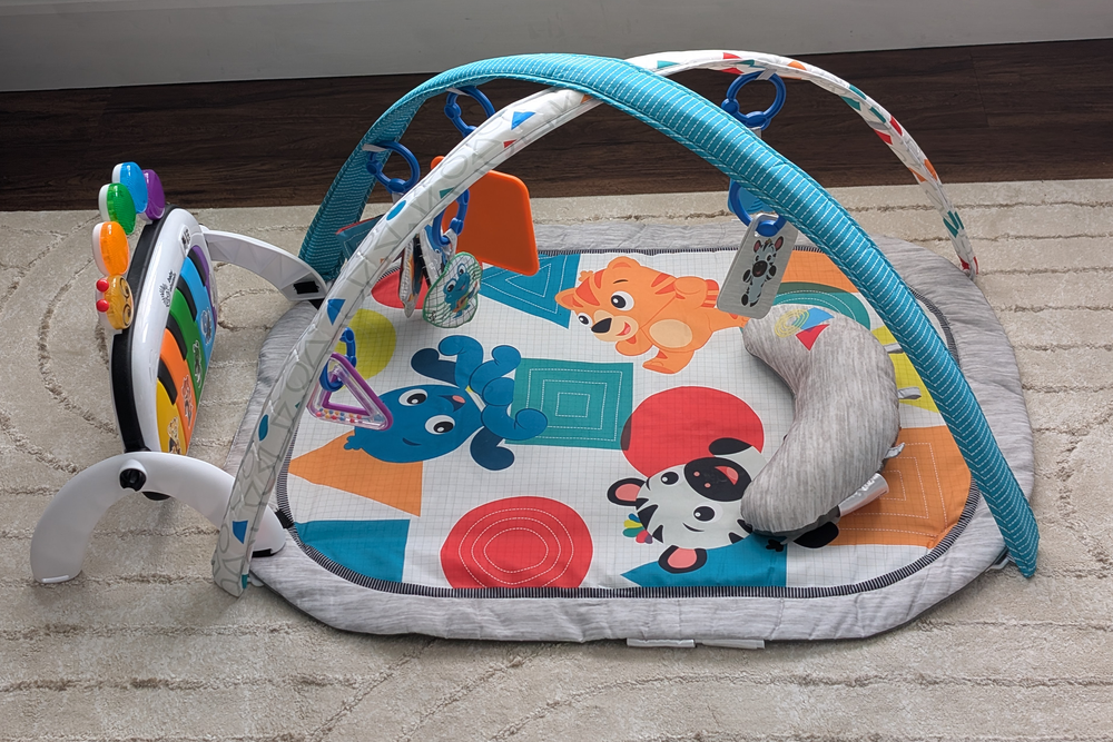 This is a fun, activity-packed mat (Hannah Cowton-Barnes/The Independent)