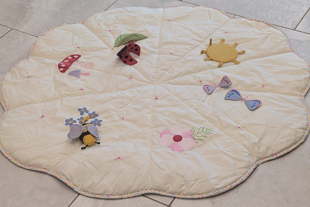 This features built-in toys (Hannah Cowton-Barnes/The Independent)