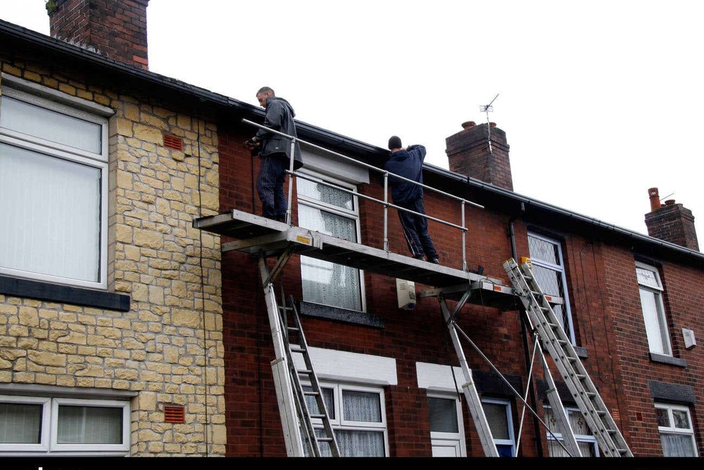 Suspected roofing scams were the top scam the Citizens Advice Consumer Service saw in the last year (Alamy/PA)