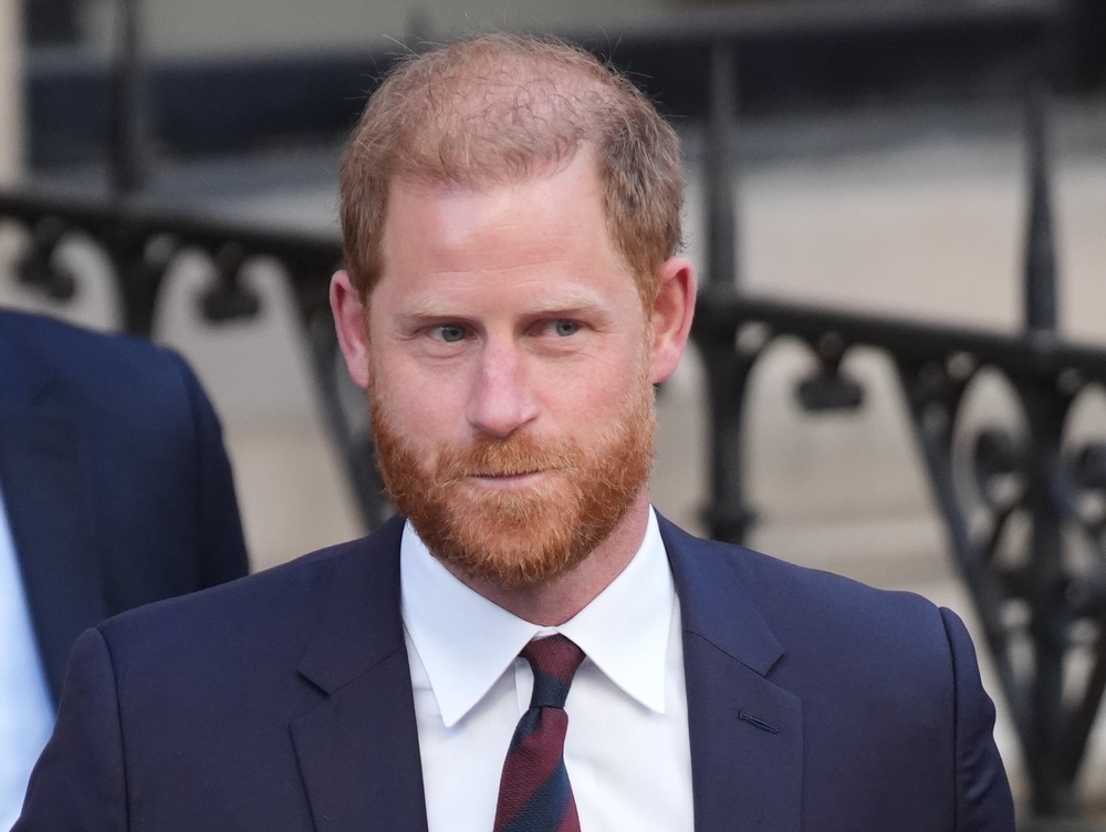 The duke leaving the Royal Courts of Justice during the appeal over his security arrangements