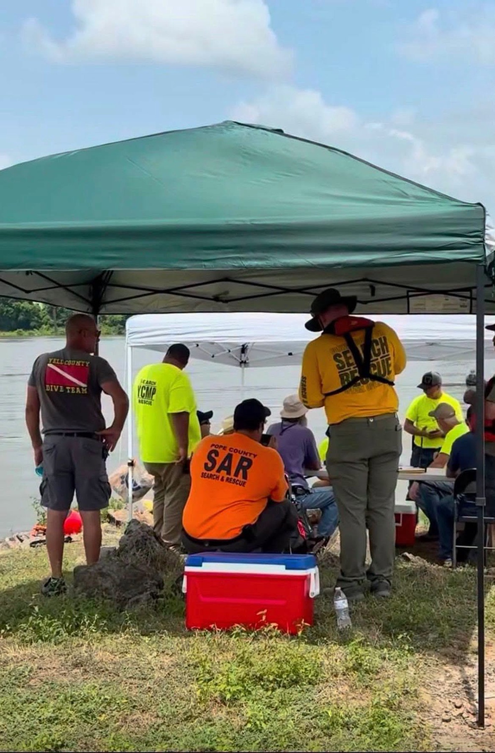 Police say no foul play is suspected (Yell County Emergency Management)