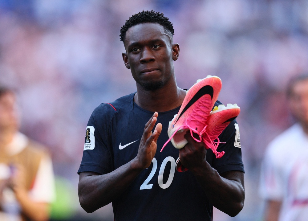 Folarin Balogun was controversially allowed to play against Belgium (Reuters)