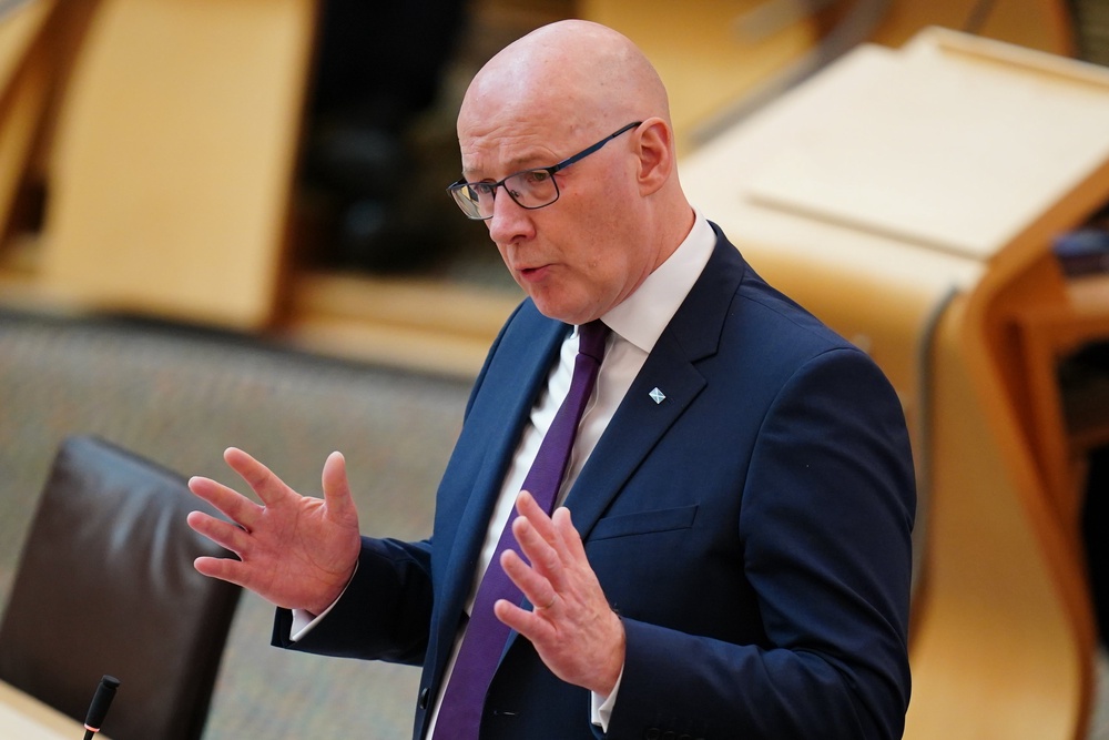 John Swinney has softened his Government’s stance on new oil and gas (Jane Barlow/PA) (PA Wire)