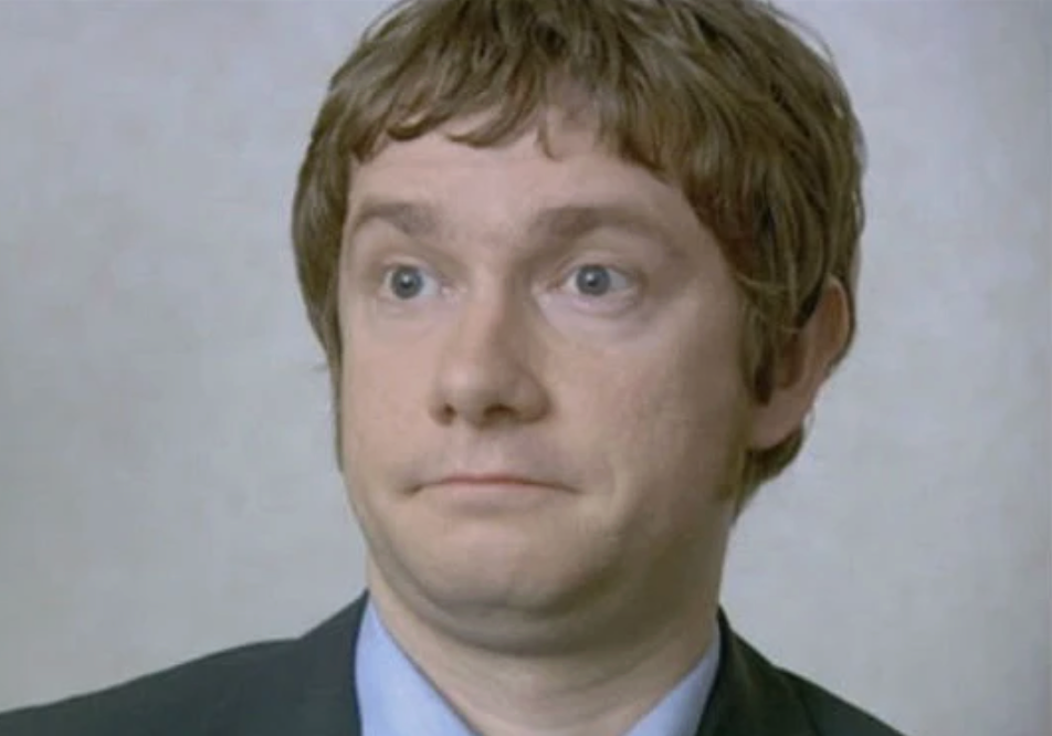 Martin Freeman played self-deprecating Tim on BBC sitcom ‘The Office’ (BBC)