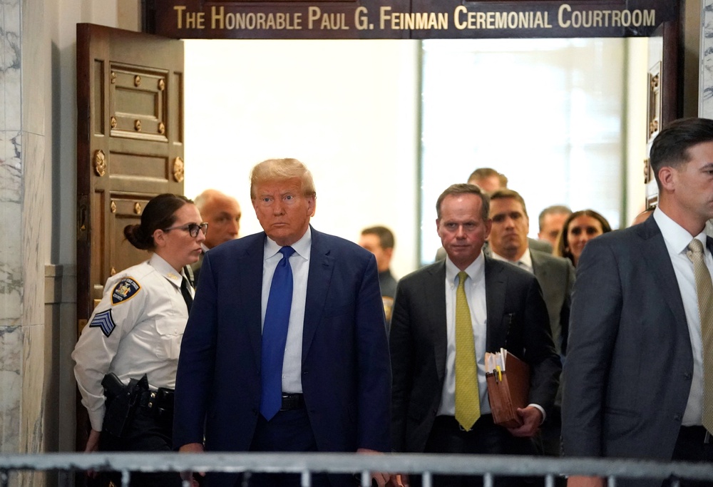 Cohen also testified against Trump in the president’s hush money trial in New York, admitting that he helped facilitate payments to adult film actress Stormy Daniels, and also took the witness stand during the president’s 2023 civil fraud trial (AFP via Getty Images)