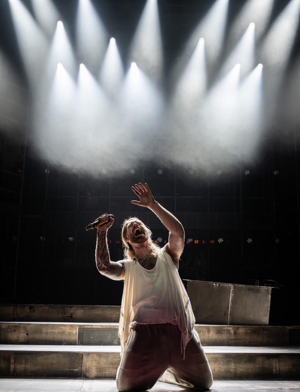 Sam Ryder as Jesus in Jesus Christ Superstar (Johan Persson)