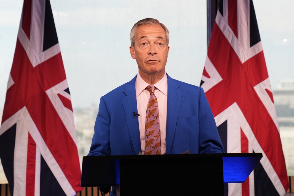 Reform UK leader Nigel Farage said he would fight a ‘people versus the establishment’ by-election (Gareth Fuller/PA) (PA Wire)