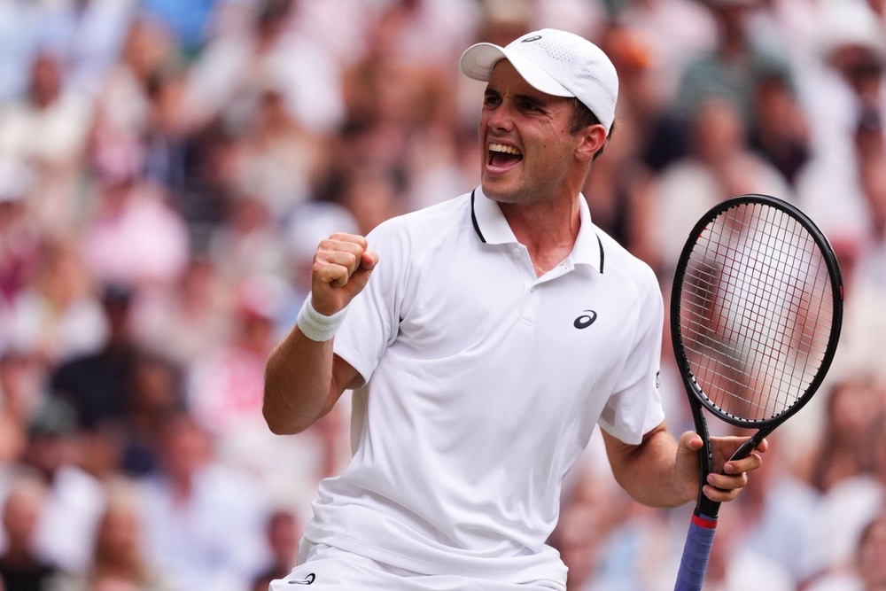 Image from: Arthur Fery continues stunning Wimbledon run as British wildcard races into semi-finals - reaction