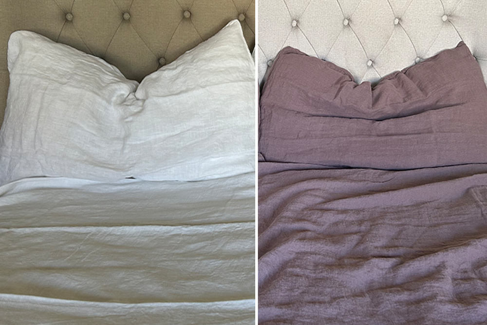 I tested a range of linen bedding, from high end to high street (Ali Howard/The Independent)
