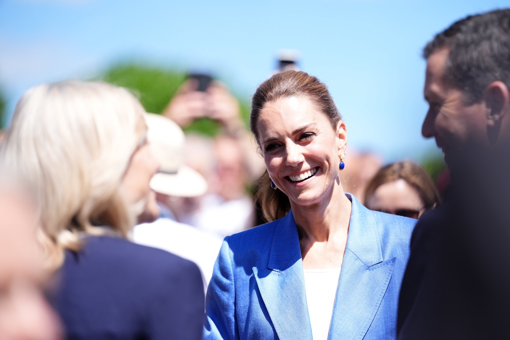 The Princess of Wales is a keen tennis fan (Adam Davy/PA) (PA Wire)