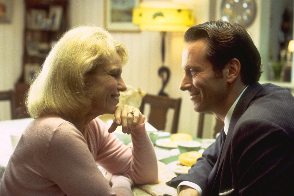 Louise Lasser with Steven Weber in a scene from the 2001 Showtime television movie 'Club Land' (Getty)