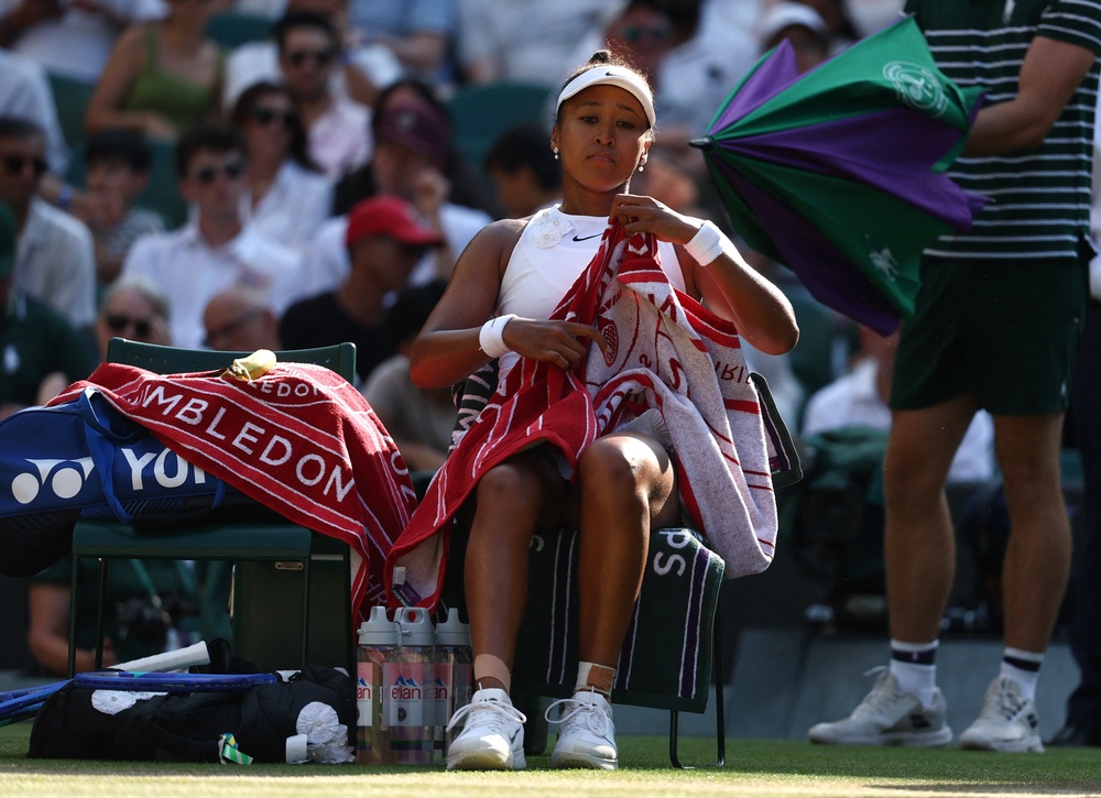 Osaka struggled to find answers against Muchova (Reuters)