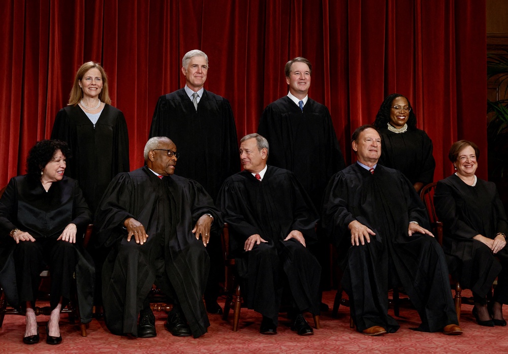 Justices are unlikely to rehear an argued case after considering oral arguments and writing lengthy opinions on the questions before them, according to legal experts (Reuters)