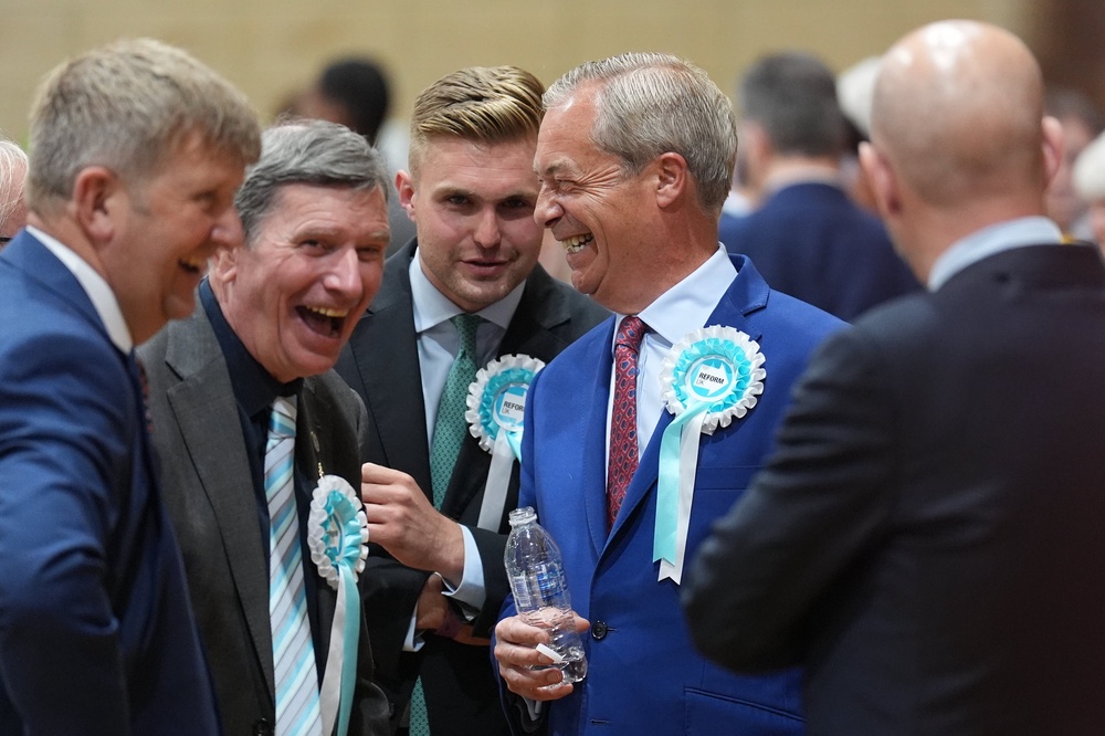 Reform UK leader Nigel Farage was elected as MP for Clacton in 2024 (Joe Giddens/PA) (PA Archive)