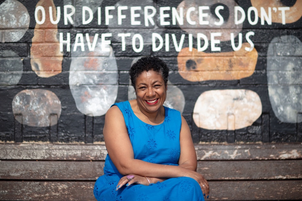 Patrice Lawrence was made an MBE for services to literature in 2021 (David Bebber)