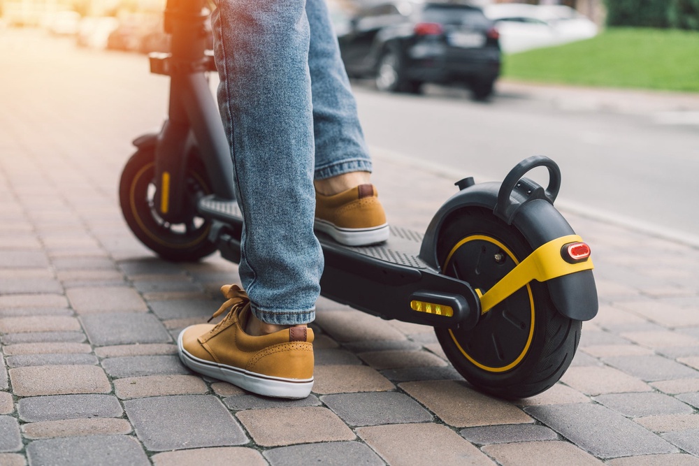 Under current UK law, e-scooters are classed as motor vehicles (Getty Images)