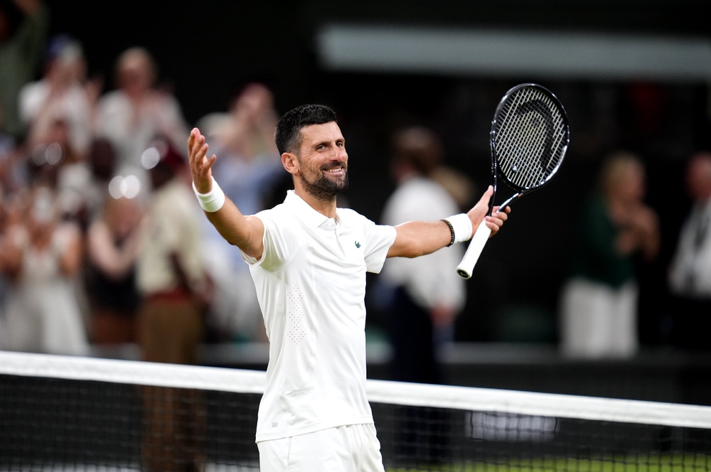 Image from: Arthur Fery continues stunning Wimbledon run as British wildcard races into semi-finals - reaction