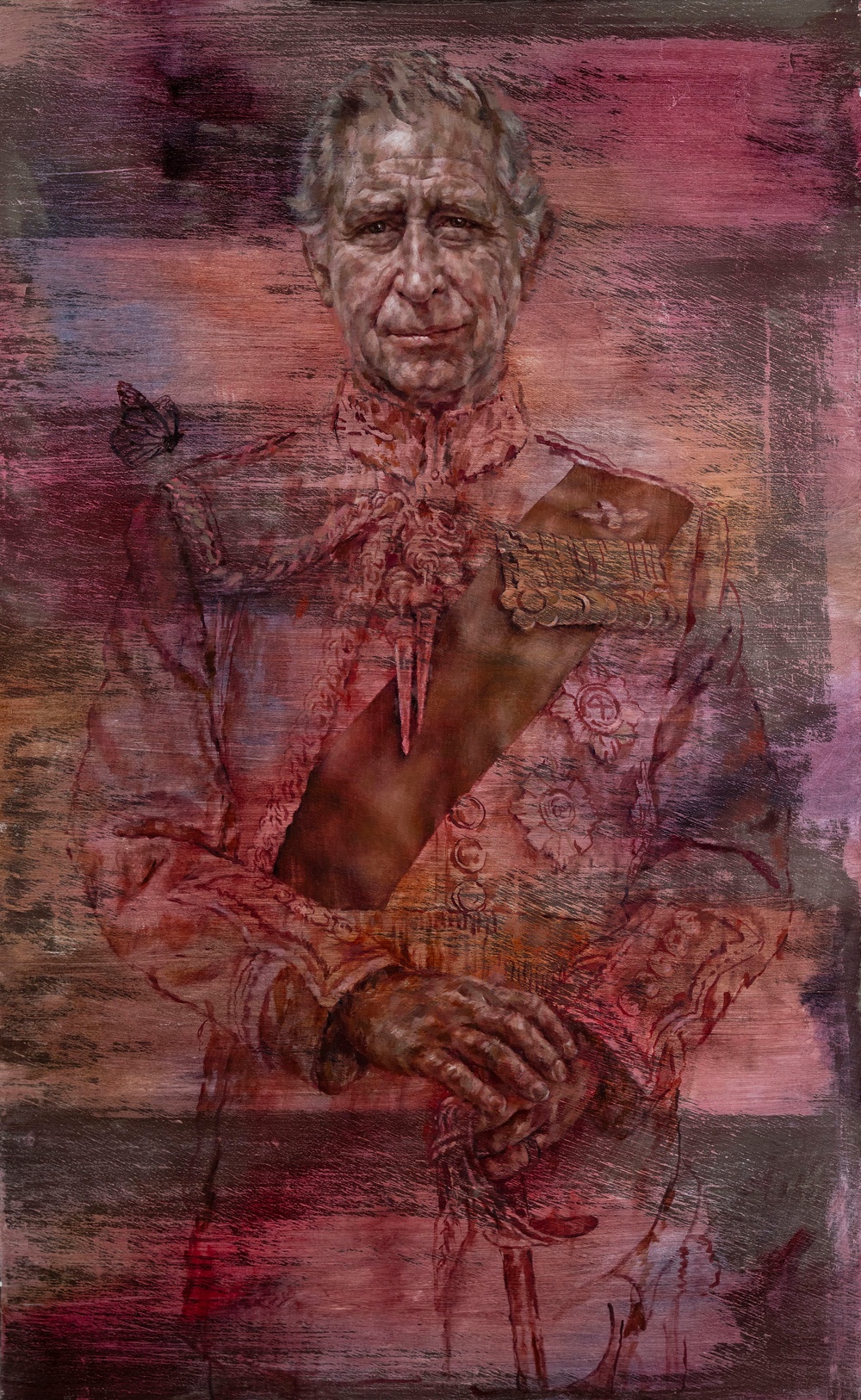 Jonathan Yeo’s 2023 study of the King (Jonathan Yeo 2023/PA)