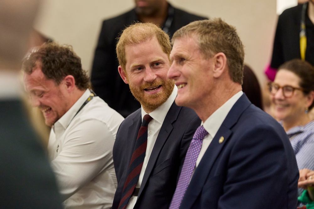 The Duke attended the event at Chatham House in London (PA)