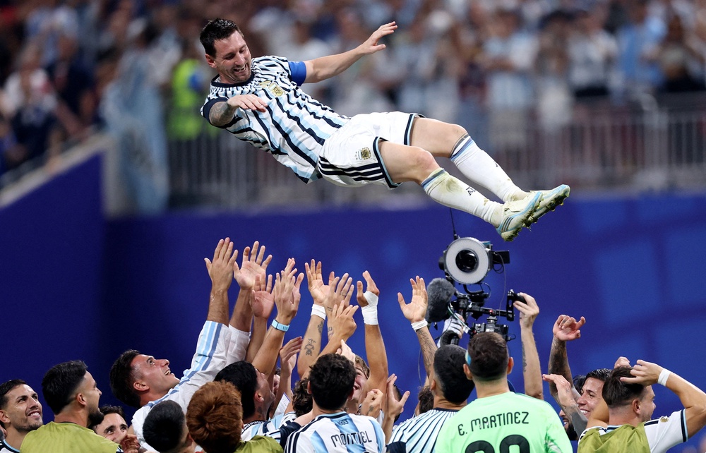 Lionel Messi has been talismanic for Argentina (Reuters)