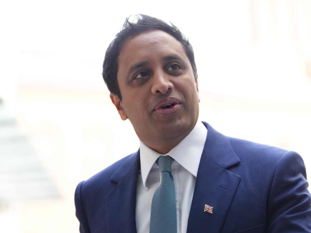 Reform UK home affairs spokesman Zia Yusuf defended his boss over the move (Jonathan Brady/PA) (PA Wire)