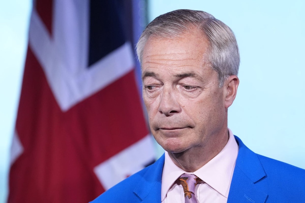 Image from: Nigel Farage latest: Clacton by-election given green light as Reeves refuses to block Reform leader ‘arguing with a bin’