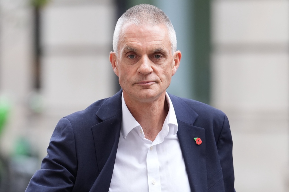 Matt Brittin replaced Tim Davie as the head of the corporation (Lucy North/PA) (PA Archive)