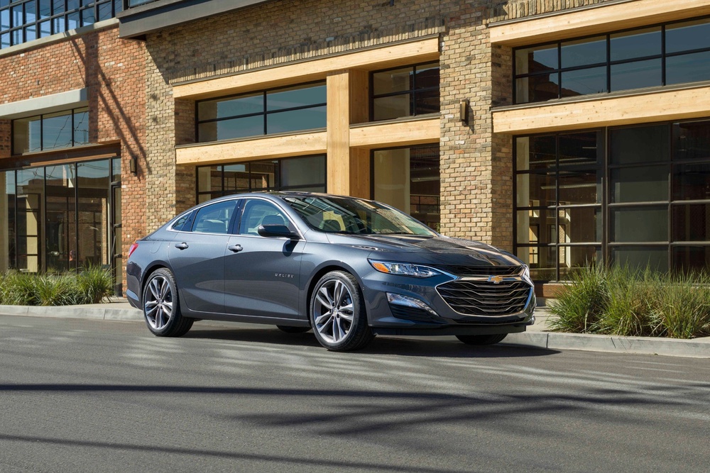 The Malibu offers more space for passengers and their cargo than the other sedans on this list (General Motors via AP)