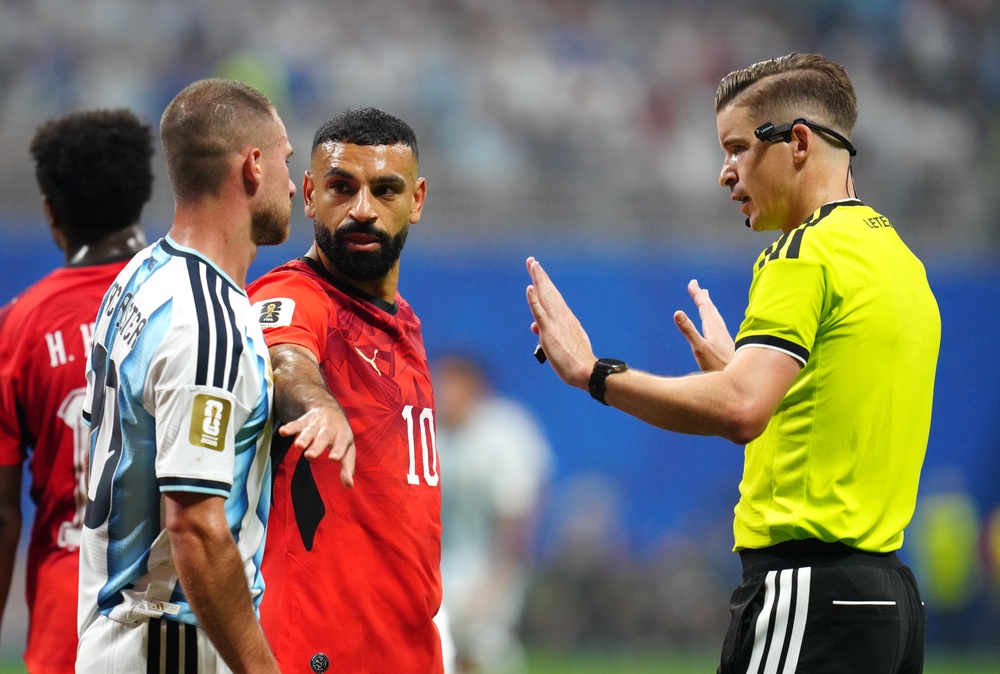 Image from: World Cup 2026 LIVE: Egypt demand investigation after accusing Fifa of ‘fix’ following Messi-inspired Argentina comeback