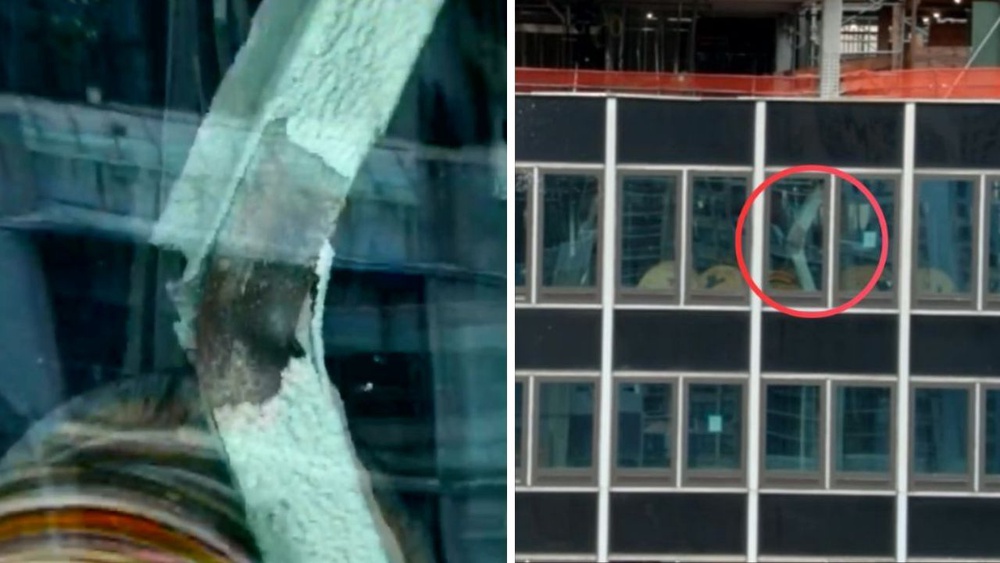 The midtown Manhattan high-rise that was deemed a collapse risk Tuesday has a history of complaints against it (FDNY)