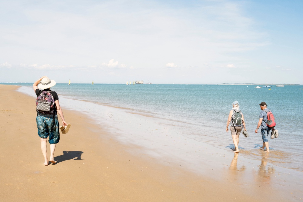 Going barefoot is only acceptable on the beach (AFP/Getty)