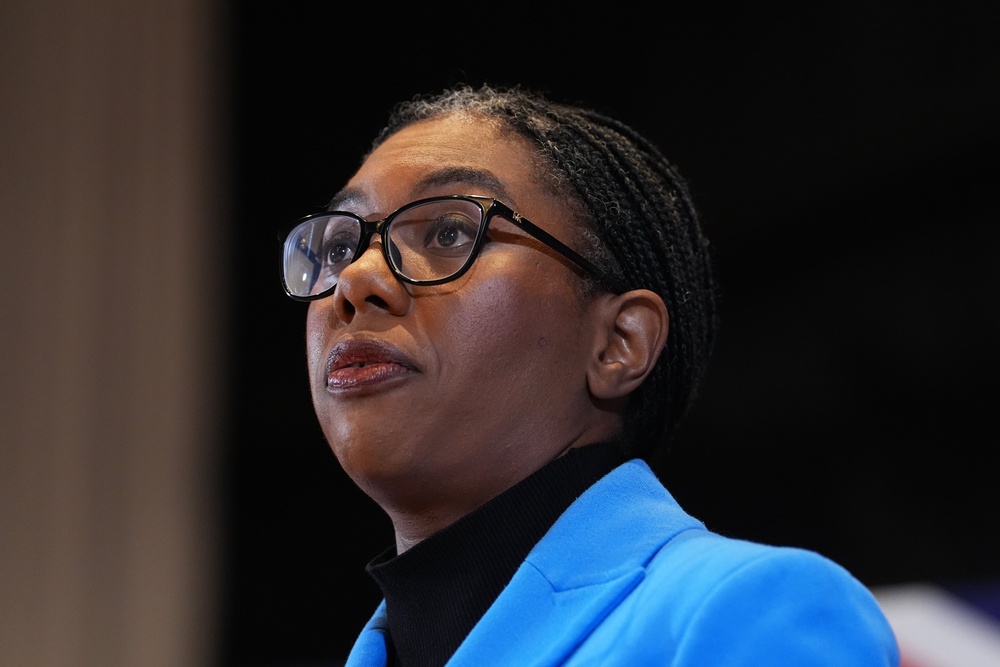 Kemi Badenoch said Count Binface is ‘the people's candidate’ (PA)