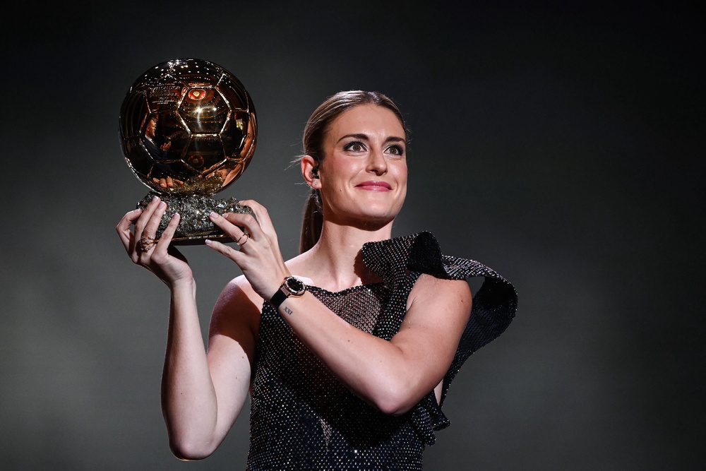 Alexia Putellas looks set to win a third Ballon d’Or (AFP/Getty)
