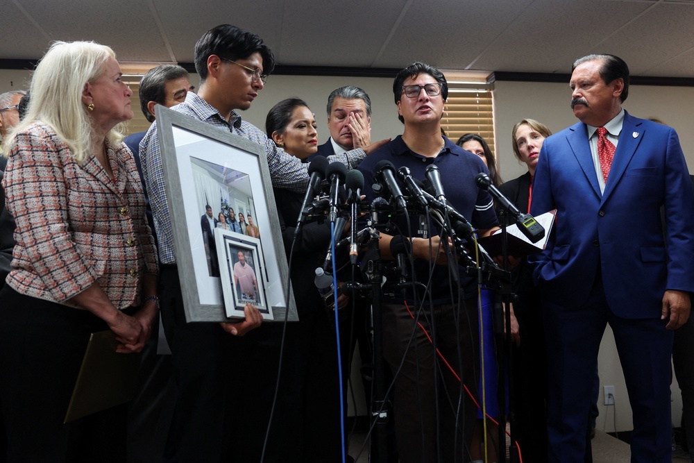 Salgado Araujo was shot after he ignored commands and attempted to ram an officer who fired his weapon in self-defense, the Department of Homeland Security said Tuesday (Reuters)
