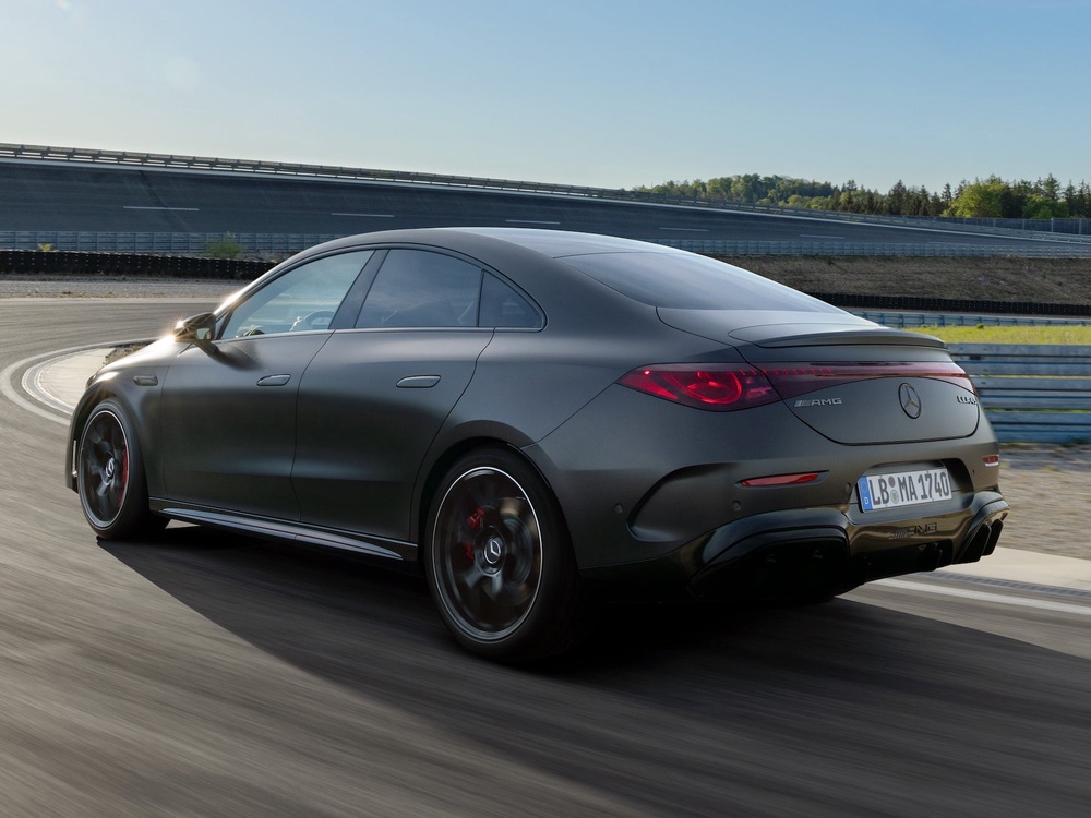 The Mercedes-AMG CLA 45 gets three British-developed electric motors, fully variable four-wheel drive and up to 671bhp (Mercedes-AMG)