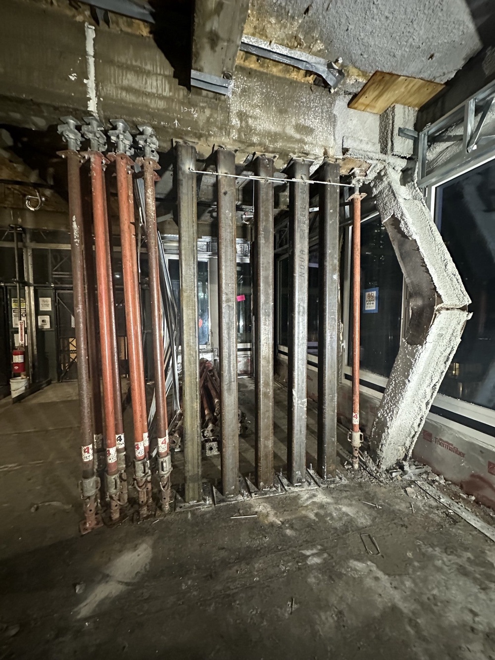 A compromised 37-story building in New York City that was evacuated amid fears it could collapse has been stabilized with temporary supports and no additional shifting is taking place, Mayor Zohran Mamdani said Wednesday (DOB)