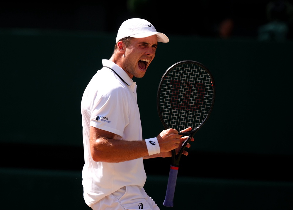 Fery is just the fifth British man to reach the Wimbledon semi-finals (Mike Egerton/PA) (PA Wire)