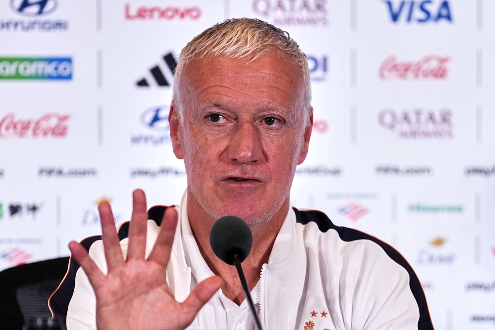 MUNDIAL-FRANCIA-DESCHAMPS (AP)