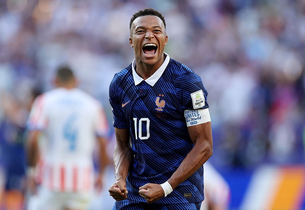 Mbappé himself condemned comments made by a Paraguayan senator following her country's loss to France (Getty Images)