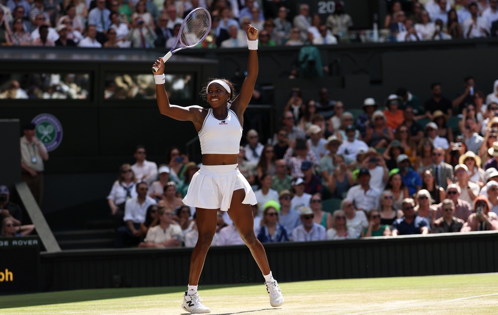 Gauff has seen off fourth seed Jessica Pegula and 11th seed Belinda Bencic on her way to the last four (Getty)