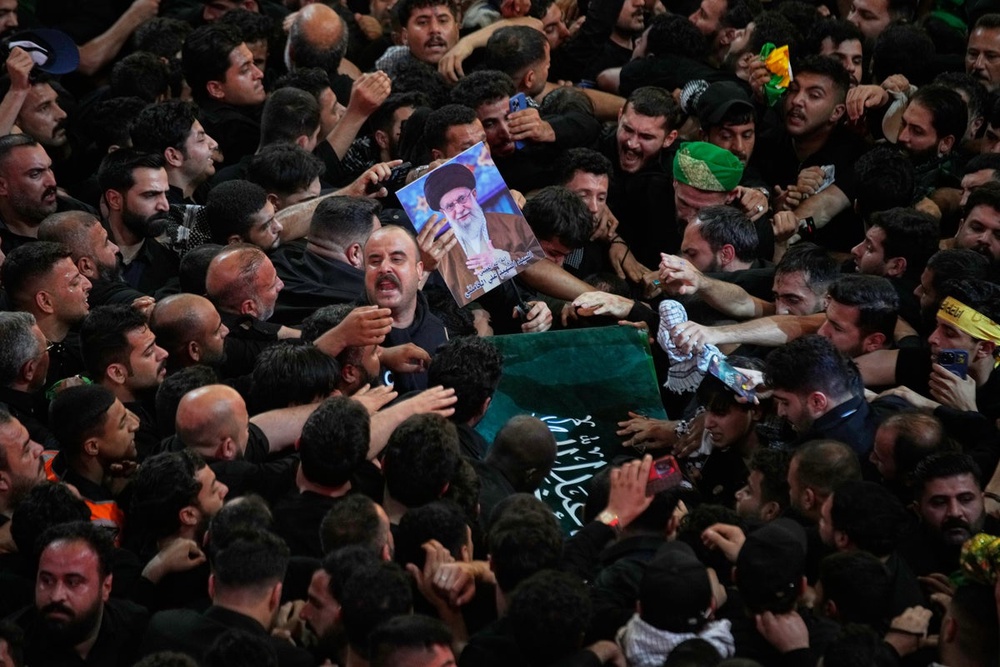 Image from: Iran-US war latest: Tehran accuses Trump of strike near nuclear plant in fresh escalation of attacks