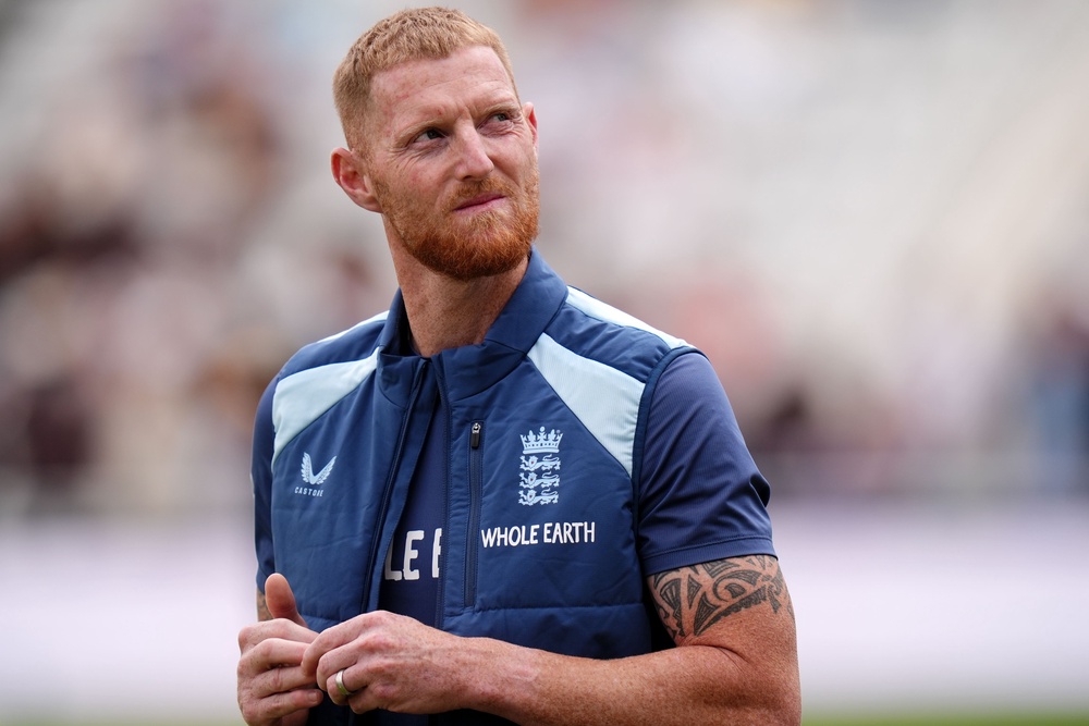 Ben Stokes joked about getting sacked over a video announcing his retirement from Test cricket during the Trent Bridge clash with New Zealand (PA Wire)