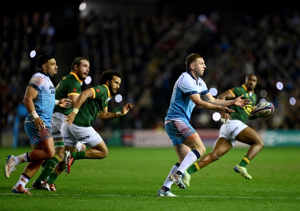 Image from: South Africa v Scotland LIVE: Springboks and valiant Scots locked in thrilling finale to Nations Championship clash
