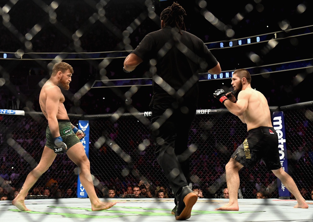 Image from: McGregor vs Holloway LIVE: Irishman and rival make weight before controversial UFC 329 fight