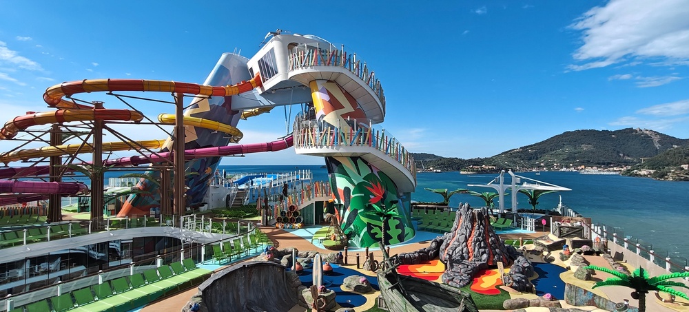 Passengers can enjoy Thrill Island on Legend of the Seas (Marc Shoffman)