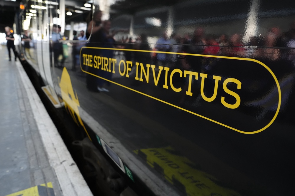 The Spirit of Invictus train (Jonathan Brady/PA) (PA Wire)