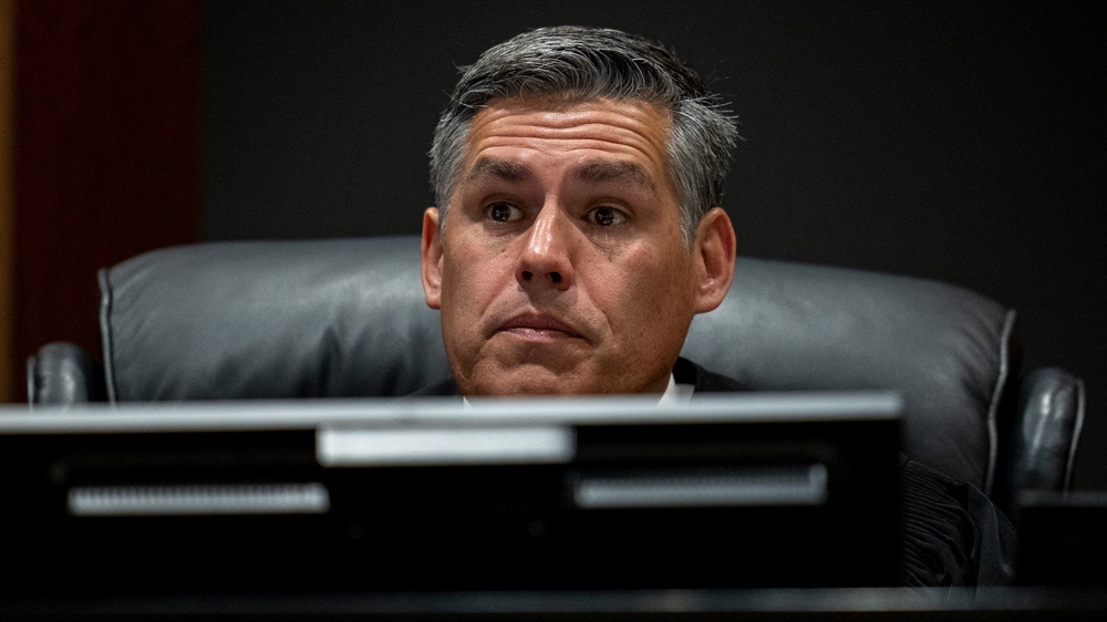 State District Judge Tony Graf will decide at the conclusion of this week’s preliminary hearing if prosecutors have enough evidence to bring Robinson to trial (Reuters)