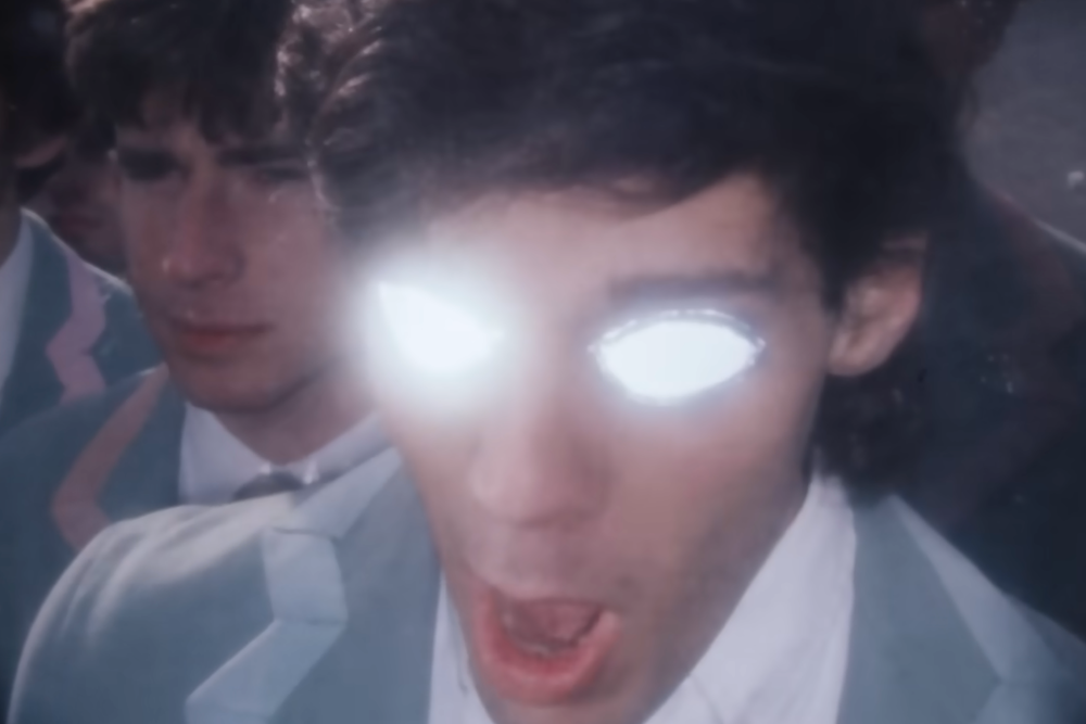 A boy with glowing eyes in the ‘Total Eclipse of the Heart’ video... who is categorically not Gianfranco Zola (CBS/Columbia Records)