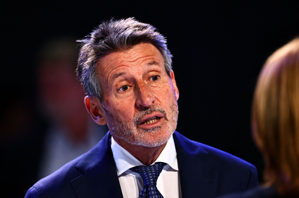 Seb Coe said discussions had taken place over creating a pathway back into athletics for Russia (Reuters)